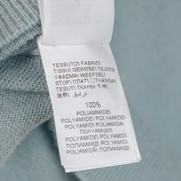 Brunello Cucinelli SS/20 Blue Cashmere Monili-Bead Sweater - Picture 12 of 13